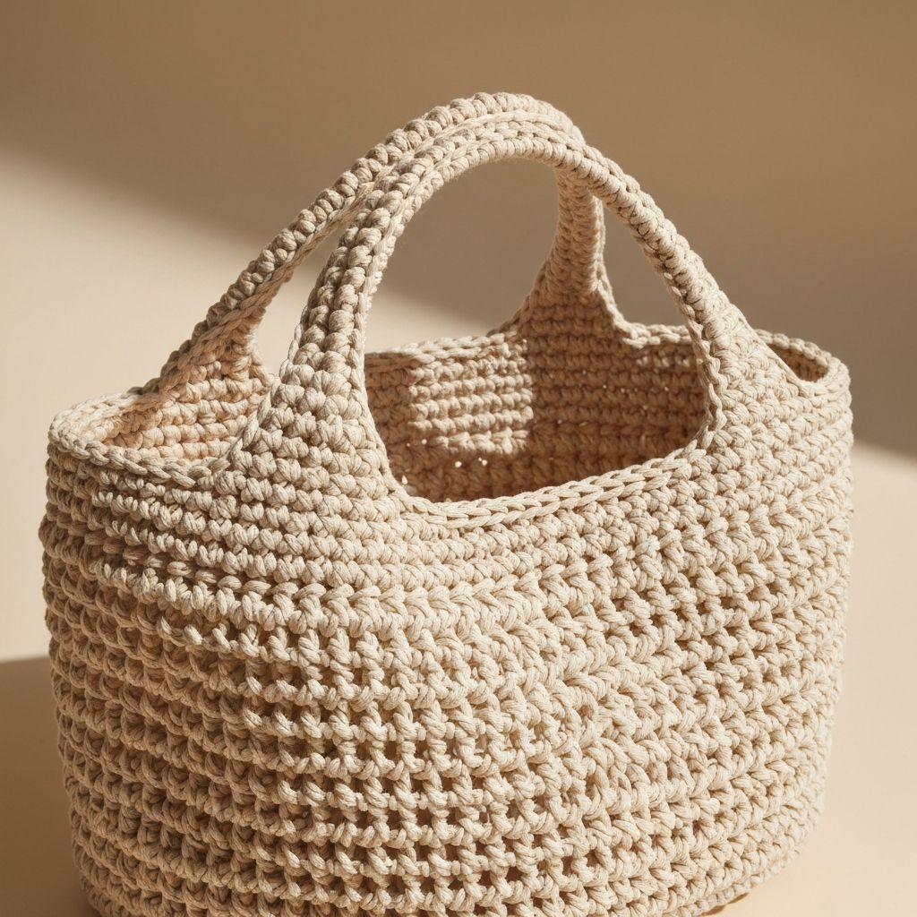 The Atelier tote in cream
